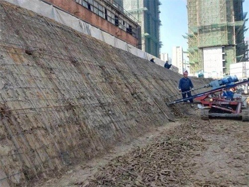 苍南建筑边坡支护